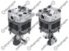 Twin Cylinder Vertical & Horizontal Ø100 mm - 596 CC - Stroke 38 mm / 4001 341 002