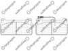 29764 / 29765 MERCEDES UNIMOG BRAKE PAD / 4001 391 011 / 29764,  29765