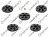 RESET SHAFT GEAR SET / 9054 151 034