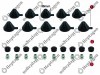 ADJUSTING MECHANISM ADAPTER SET / 9104 120 194 / KNORR : K000945,  MAN : 81.50822.6024,  81508226024,  DAF : 1439493,  SCANIA : 1390430