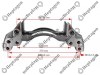 CALIPER CARRIER / 9104 120 272 / KNORR : K001528,  K011479,  Z006590,  DAF : 1689314