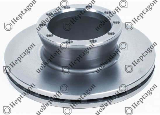 10.153 BRAKE DISC / 6001 311 007 / 81508030010