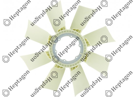 CF 95 V FAN BLADE  / 1000 561 009