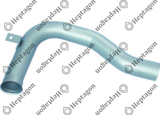 Exhaust Pipe Centre / 1000 750 011 / 1322830