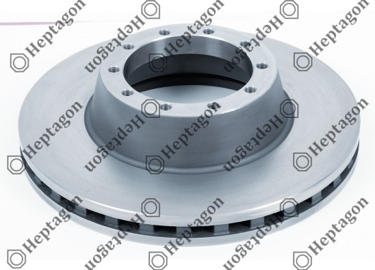 DOUBLE DECKER BRAKE DISC / 1001 311 002 / 299095
,  299295
,  1238372