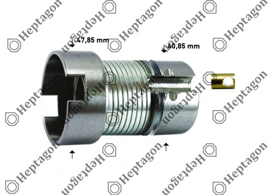 ADJUSTING MECHANISM GEAR RIGHT / 2004 140 417