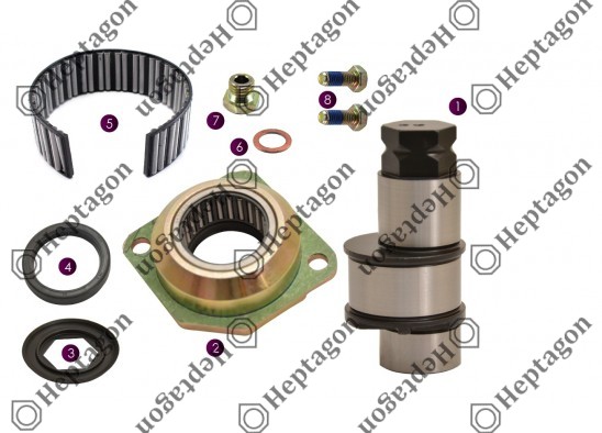 SHAFT &COVER REPAIR KIT / 2004 140 421