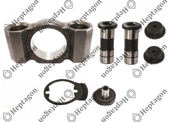 SHAFT HOUSING & PISTON SET LEFT / 2004 140 435 / MERITOR : DSB6L