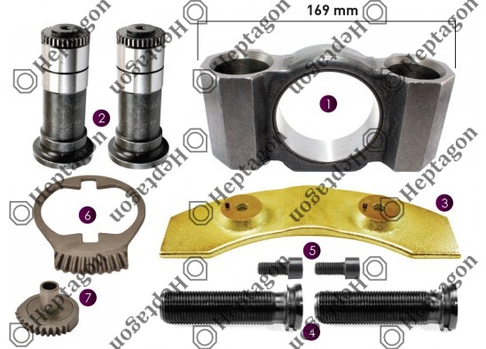 SHAFT HOUSING REPAIR KIT RIGHT / 2004 140 442