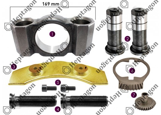 SHAFT HOUSING REPAIR KIT LEFT / 2004 140 443