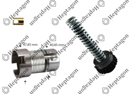 ADJUSTING MECHANISM KIT RIGHT / 2004 140 448