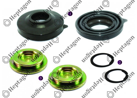 TAPPET & BOOT SET / 2004 140 450 / MERITOR : MCK1238,  DAF : 0868378,  RENAULT : 5021202828,  VOLVO : 3092264