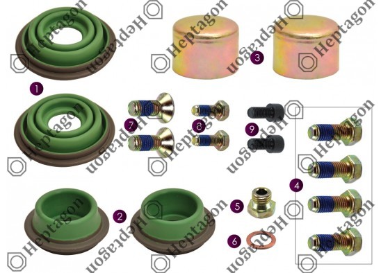 BOOT & BOLT REPAIR KIT / 2004 140 544