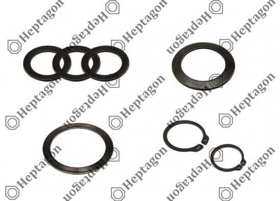 ADJUSTING MECHANISM WASHER SET / 3004 131 120