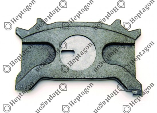 BRAKE LINING PLATE RIGHT / 3004 131 136