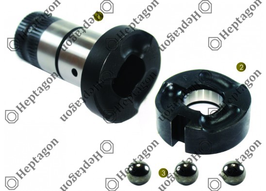 SPLINE SHAFT SET RIGHT / 3004 131 151