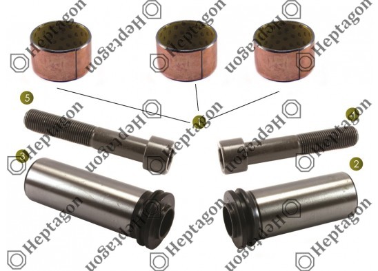 CALIPER PIN REPAIR KIT / 3004 131 170