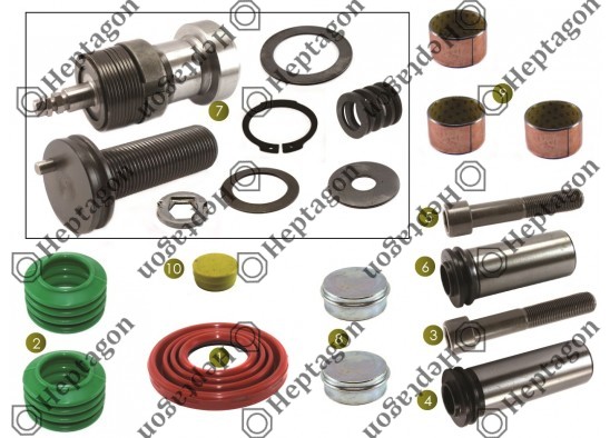 ADJUSTING MECHANISM SET / 3004 131 183