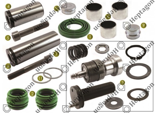 ADJUSTING MECHANISM SET / 3004 131 185