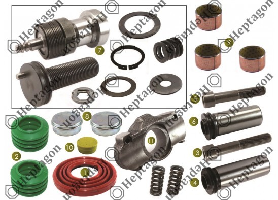 ADJUSTING MECHANISM SET / 3004 131 187