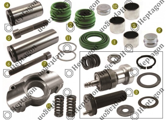 ADJUSTING MECHANISM SET / 3004 131 189