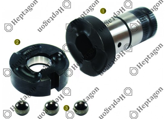 SPLINE SHAFT SET LEFT / 3004 131 225