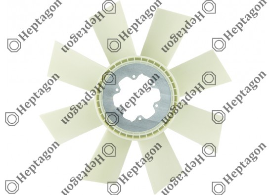 3031 - 2641 V FAN BLADE  / 4000 561 015