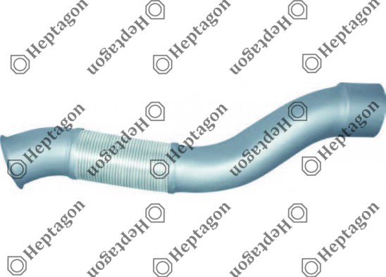 Exhaust Flexible Pipe / 4000 750 006 / 9424903119,  9424904219