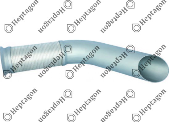 Exhaust Flexible Pipe / 4000 750 010 / 9304900819