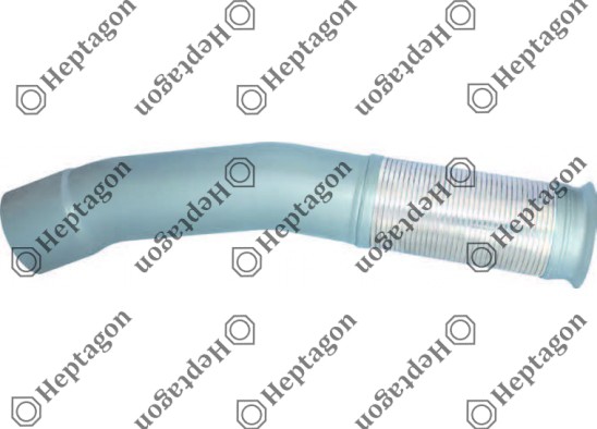 Exhaust Flexible Pipe / 4000 750 011 / 9424903019,  9424904119