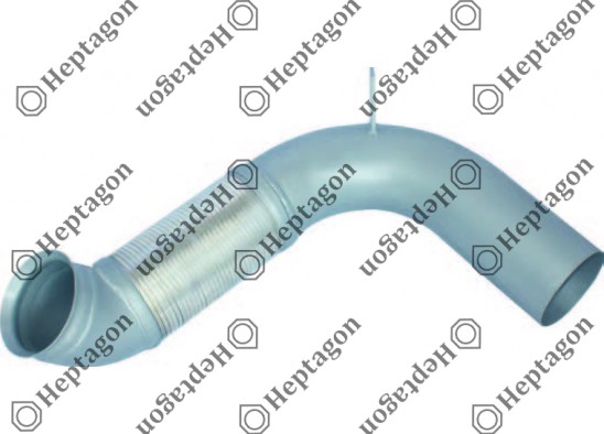 Exhaust Flexible Pipe / 4000 750 014 / 9484903319,  9484905119