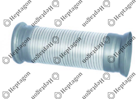 Exhaust Flexible Pipe / 4000 750 025 / 6214900065,  11006858,  8341000150C,  8341000254