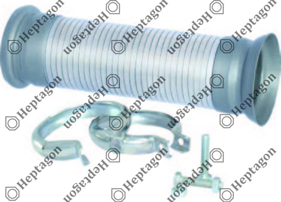 Exhaust Flex Pipe Set / 4000 750 032 / 6204900365,  8341000151C
