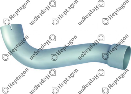 Exhaust Pipe Centre / 4000 750 065 / 9414920301,  9414900619,  3754920601