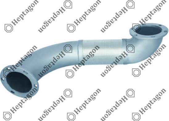 Exhaust Flexible Pipe / 4000 750 074 / 6324900810,  6324920004