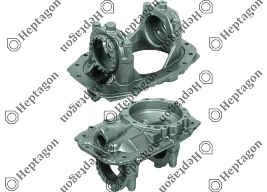 Small Differential Axle Housing - (D-W Drive) / 4001 230 045 / 9443510205,  9423500134,  9423500234