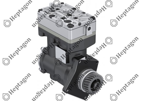 Twin Cylinder Compressor - For Truck / 4001 341 035