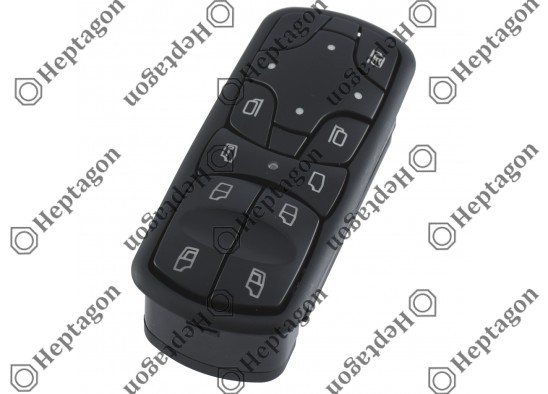 Mercedes Actros Window Lifter Switch / 4001 770 006