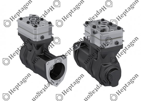 Twin Cylinder Compressor Ø75 mm-442 CC-Stroke 50 mm / 5001 342 009