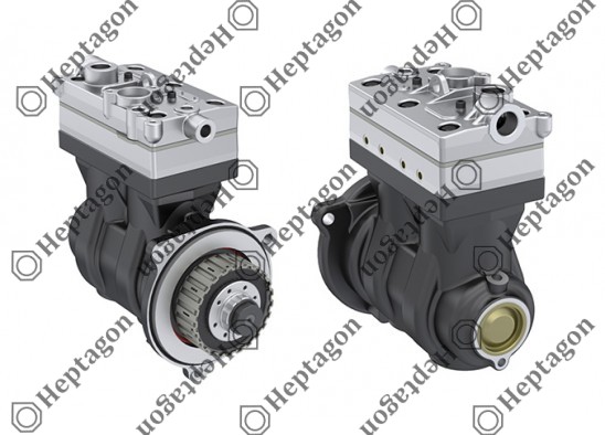 Twin Cylinder Compressor Ø85 mm-636 CC-Stroke 56 mm / 5001 342 017