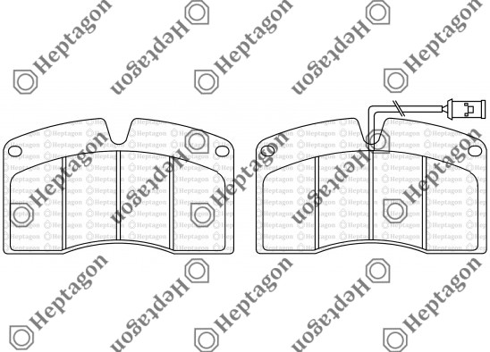 29118 RENAULT BRAKE PAD / 5001 391 007 / 29118