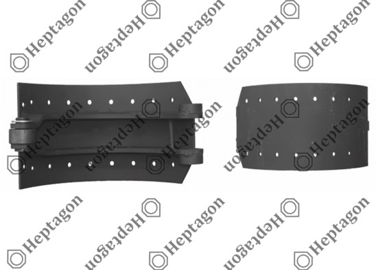 KERAX BRAKE SHOE / 5001 411 002 / 5010097260