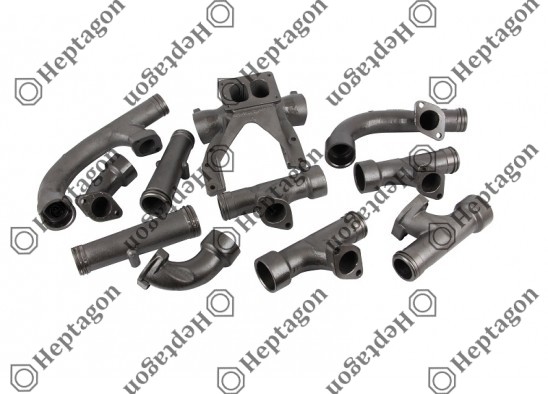 143 EXHAUST MANIFOLD / 7000 361 030