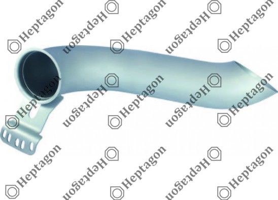 Exhaust Pipe Rear / 7000 750 020 / 1435720,  1483286,  2009274