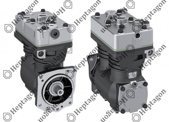 Twin Cylinder Compressor Ø88 mm-600 CC-Stroke 50 mm / 7001 342 002