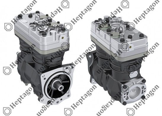 Twin Cylinder Compressor Ø92 mm-720 CC-Stroke 62 mm / 7001 342 013