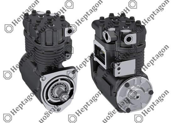 Twin Cylinder Compressor Ø75 mm-440 CC-Stroke 50 mm / 7001 342 019