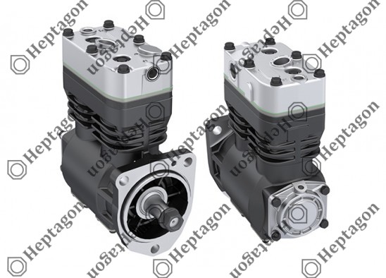 Twin Cylinder Compressor Ø75 mm-440 CC-Stroke 50 mm / 7001 342 021