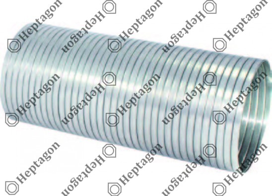 Exhaust Flexible Pipe / 8000 750 028 / 20442227,  3123830