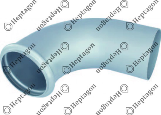 Exhaust Pipe Centre / 8000 750 052 / 1628883